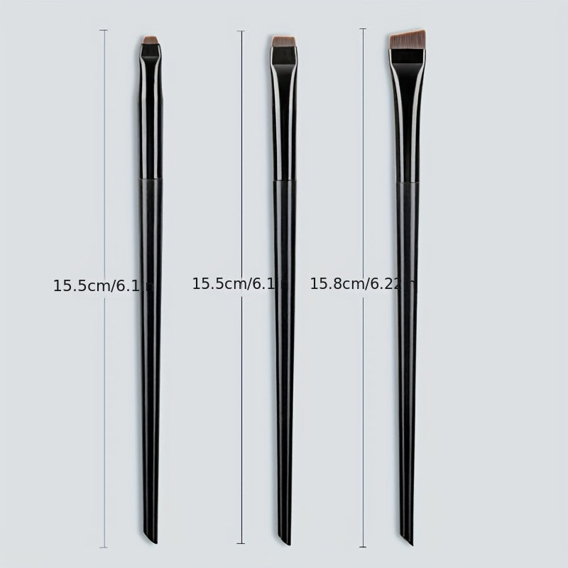 Blade Eyeliner Brush Eyebrow Brush Portable Flat Fine Eye Liner