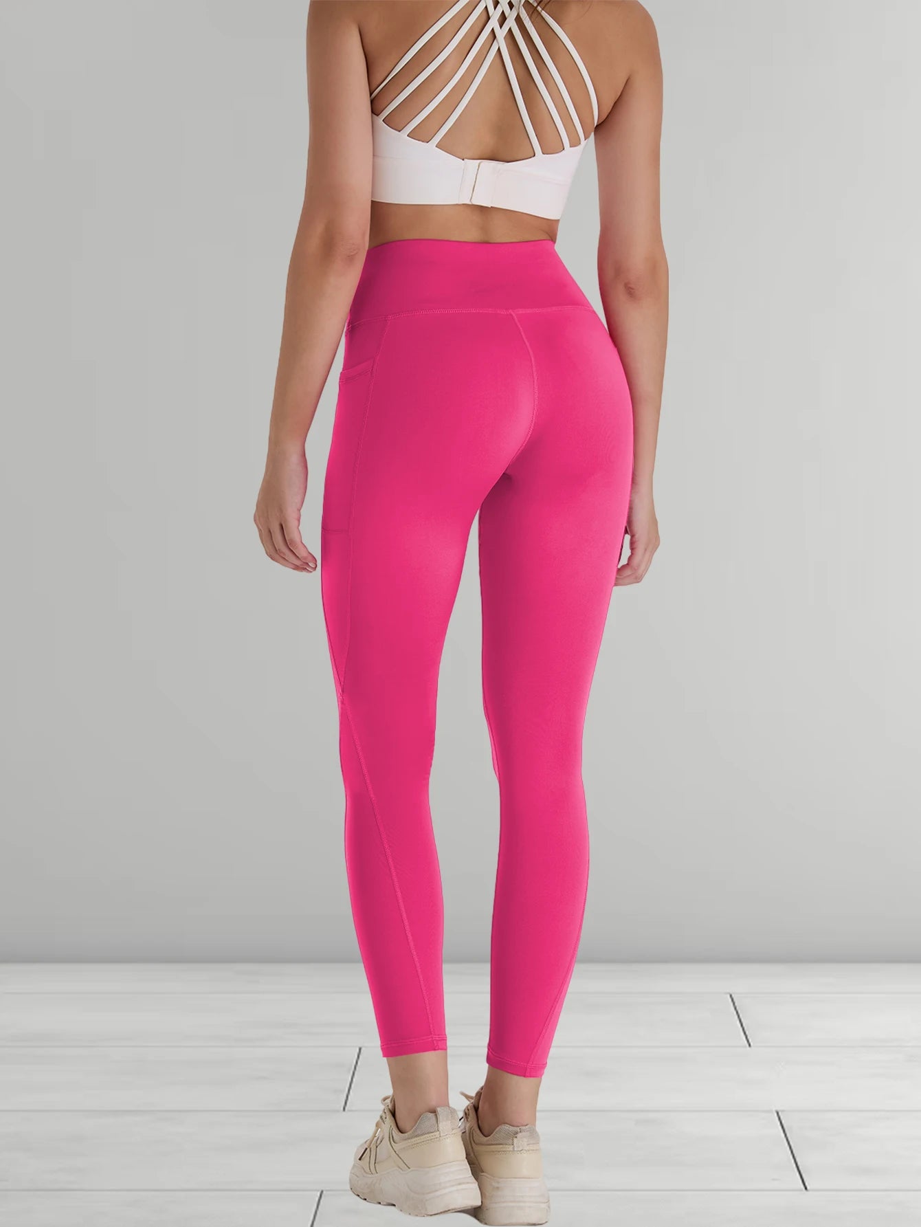 3 Pack Womens Yoga Pants with Pockets Active Fitness Leggings for Activity Wear