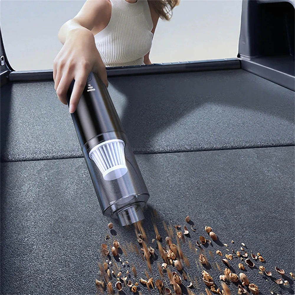 New Portable Car Vacuum Cleaner Wireless Handheld Mini Blower 5-in-1 Cordless Vacuum Cleaner Clean Without Dead Corner