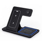 3 in 1 Wireless Charger Stand 30W LED Foldable Wireless Charger For iPhone 16 15 Pro Max iWatch 8 7 Airpods Charge Dock Station