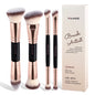 MAANGE 4pcs Basic Makeup Brushes Set With Box