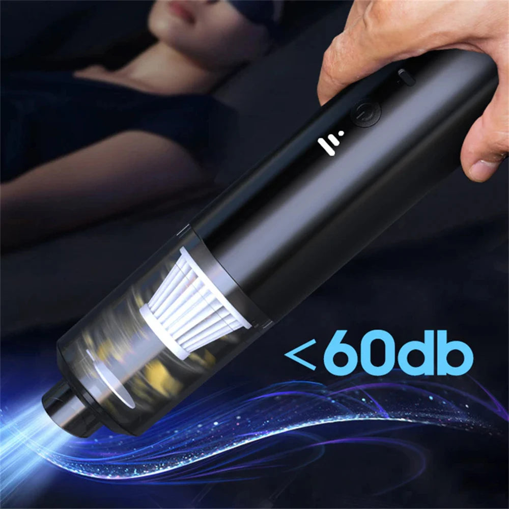 New Portable Car Vacuum Cleaner Wireless Handheld Mini Blower 5-in-1 Cordless Vacuum Cleaner Clean Without Dead Corner